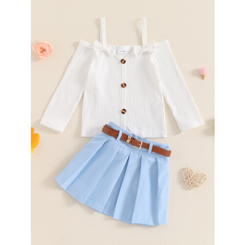(2-3 Years, Blue) Tenue d'automne pour les fêtes. 2