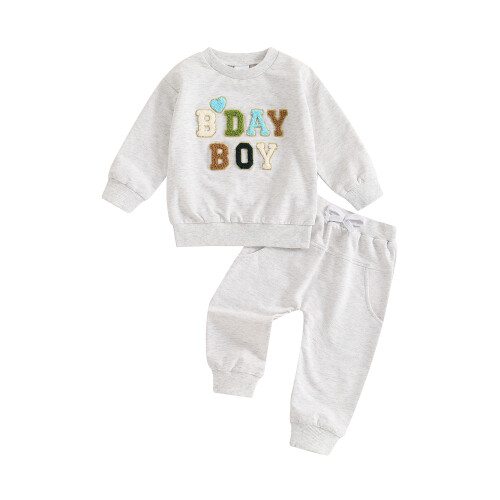 (18-24 Months, Gray) Στολή γενεθλίων για ελαστική μέση.