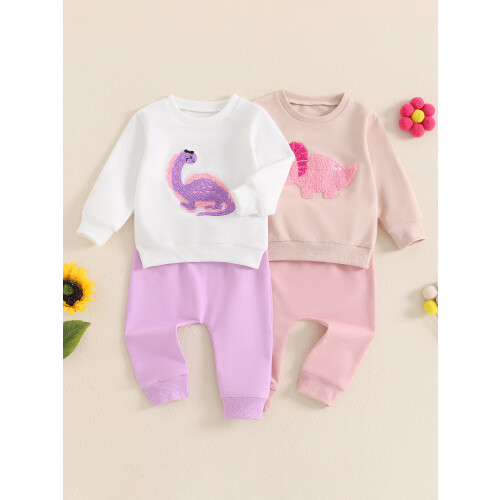 (3-6 Months, Purple) Conjunto de 2 de otoño. 1