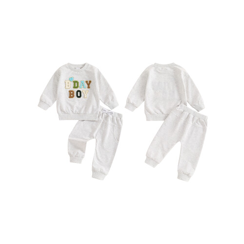 (18-24 Months, Gray) Στολή γενεθλίων για ελαστική μέση. 1