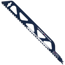 12"/18" Reciprocating Saw Blades, Alloy Steel for Brick, Concrete, Masonry & Cement Panels – Compatible with Recip Sabre Saws