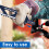 Σπαθόξυλες 12"/18", από κράμα χάλυβα για τούβλα, σκυρόδεμα, τοιχοποιία και πάνελ 5