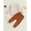 (12-18 Months, Brown) Σετ Παντελονιών με με Τσέπες 4