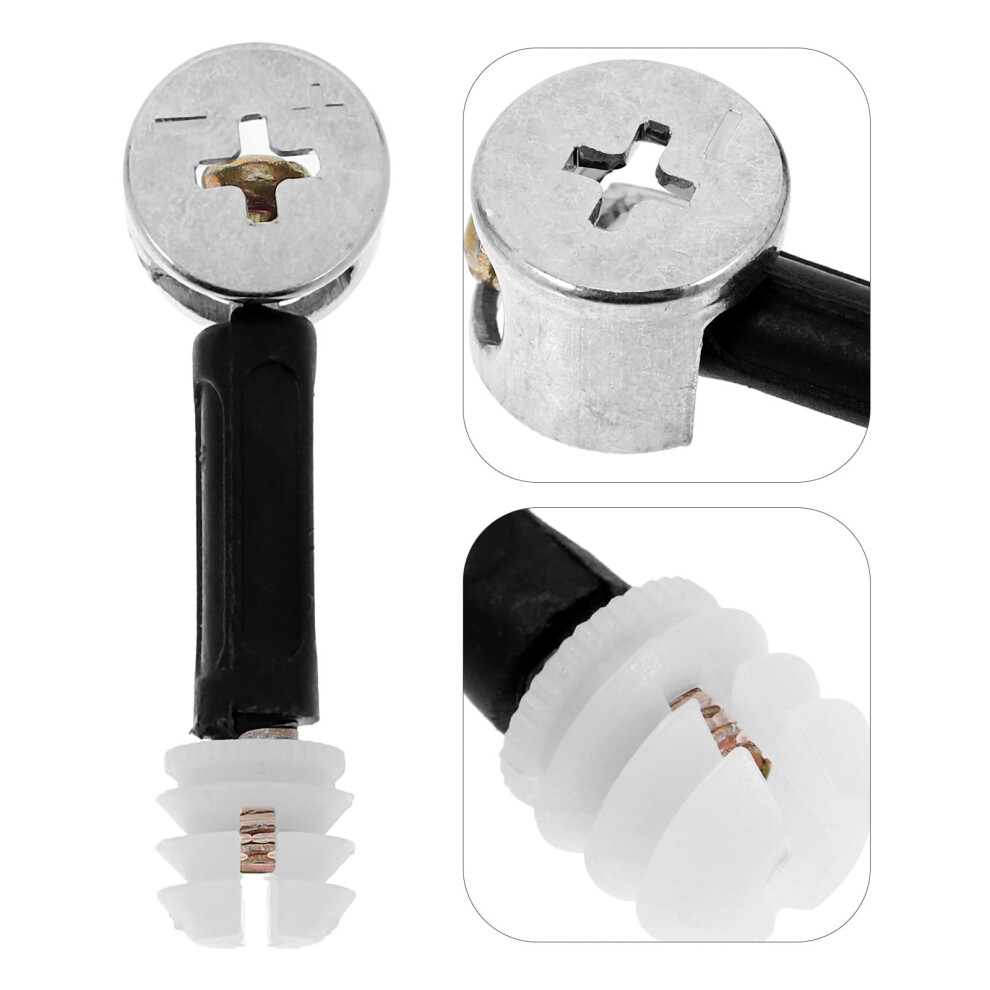50Pcs Cam Screw Hardware Fitting Furniture Cams Cam Fitting Cam Bolts For Furniture Furniture Fastener Metal Furniture Fittings 9353595334441