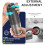 Conjunto de Moedor Elétrico de Sal e Pimenta Preto 176ml 1