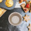 Golden Mini Pie Pan Round Carbon Steel 1Pack 4