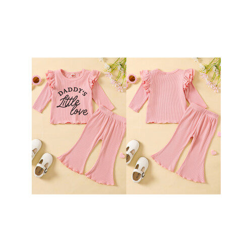 (18-24 Months, Pink) Φθινοπωρινά ρούχα για μακριά μανίκια 1