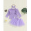 (18-24 Months, Purple) Σετ Φούστες Φθινοπώρου Κορδέλες Μαλλιών 3