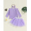 (18-24 Months, Purple) Σετ Φούστες Φθινοπώρου Κορδέλες Μαλλιών 5