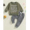 (12-18 Months, Army Green) Σύνολα για 1α 2 τεμάχια 4