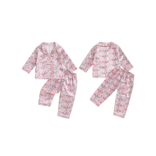 (18-24 Months, Pink) Φθινοπωρινές Πιτζάμες Κορίτσια, Τεμάχια Παντελόνια 1