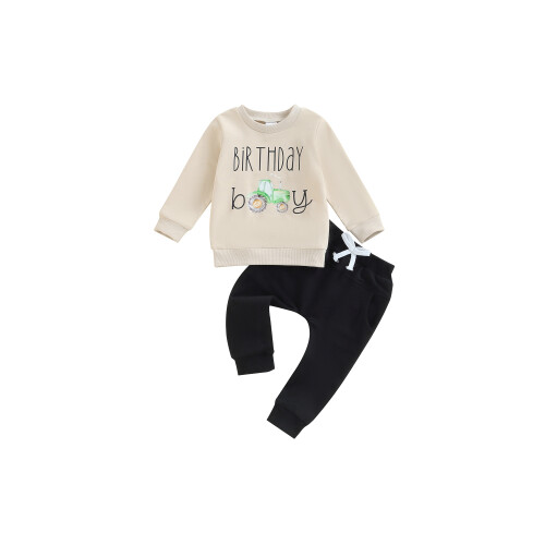 (12-18 Months, Khaki) Éadaí Breithlá do 2 phíosa