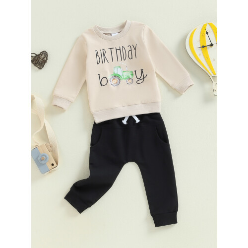 (12-18 Months, Khaki) Éadaí Breithlá do 2 phíosa 2
