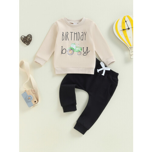 (6-12 Months, Khaki) Éadaí Breithlá do 2 phíosa 2