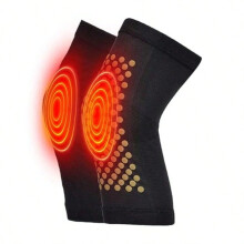 2-Pack Wormwood Heating Knee Pads, Soothing Warmth for Joint Comfort & Mobility Support