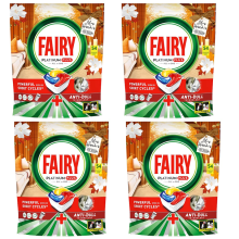 Fairy Platinum Plus Mrs Hinch Cosy Season Dishwasher 54 Tablets x 4 Packs