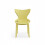 (4x Yellow Stacking Chairs) Modern Style Retro Dining Garden Stackable Chairs 9