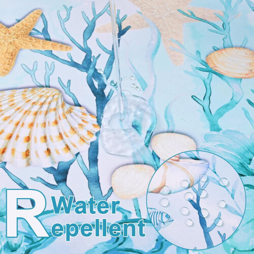 Coastal Tablecloth Polyester 60x120in 2