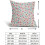 Fodere per cuscini floreali vintage, 45x45 cm, misto lino, set da 2 5
