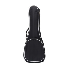 Guitar Case 1pc 21 Inches Oxford Cloth Small Guitar Bag Guitar Case with Pockets Waterproof for Kids (Black),22.83"X9.06"X1.97"