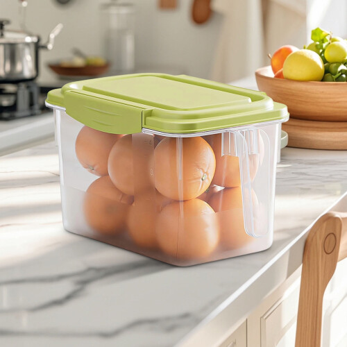 Conteneur de rangement empilable pour réfrigérateur de 4,5 L