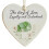 Havglas hjerteornament – Keramik Venskabsdekoration 3