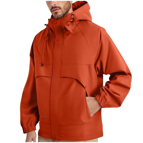 Men's Waterproof Windproof Winter Ski Jacket Hooded
