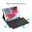 Conjunto de teclado e mouse iluminados compatível com iPad 9.7 (6ª/5ª geração) e iPad Air 2 - Perfeito para trabalho e lazer. 2