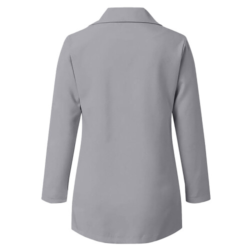 Damen-Cardigan, Herbst/Winter, Langarm, Unifarben, Bluse, Pullover, Mantel 2