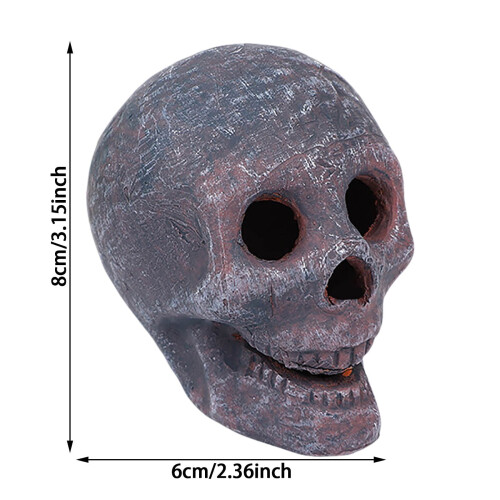 Fireproof Ceramic Skull Decoration for Fire Pits 2