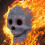 Fireproof Ceramic Skull Decoration for Fire Pits 4