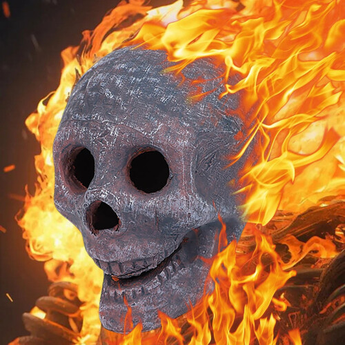 Halloween-eldstadsdekoration Keramik 3 st 2