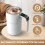 Mug électrique 380 ml avec thermomètre LCD et 4
