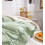 Μαξιλαροθήκες Queen με βολάν σε χρώμα Sage Green, 20x30 ίντσες, σετ 2 τεμαχίων 2