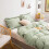 Μαξιλαροθήκες Queen με βολάν σε χρώμα Sage Green, 20x30 ίντσες, σετ 2 τεμαχίων 4