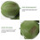 5Coconuts Πράσινο Πλαστικό Φιγούρι Καρύδας για Τεχνητά Φρούτα Κουζίνας, Διακόσμηση 6