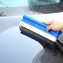 Raclette en silicone pour vitres de voiture, sans rayures et silencieuse, idéale pour le lavage et le nettoyage du pare-brise. Durable, portable et