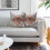 Μαξιλαροθήκες Boho 18x18, Σετ 2 τεμαχίων, Πορτοκαλί & Μπλε Λινά Διακοσμητικά Καλύμματα 6
