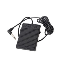 OUNONA Sustain Pedal Foot Electronic Gaming Keyboard Electric Black
