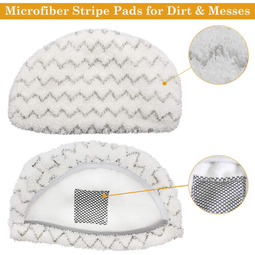 6er-Pack waschbare Dampfmopp-Pads für Bissell PowerFresh Modelle 1