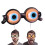 Γυαλιά Crazy Eyes Αστεία γυαλιά με κορδόνι για τρελά μάτια, πρωτότυπο αξεσουάρ για 5