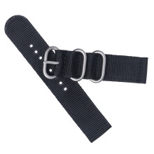 22 Mm Men Fit Nylon Strap Diving Watch Band Man 12.5x2.2cm Black