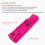 Telecomando e joystick Nunchuk rosa compatibili con Wii/Wii U 5