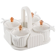 Boîte à condiments de cuisine, design pratique, 45,7 x 41,9 cm (18 x 16,5 pouces).