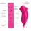 Telecomando e joystick Nunchuk rosa compatibili con Wii/Wii U 3