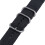 22 mm herre nylonrem til dykkerur, 12,5 x 2,2 cm, sort 8