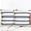 Conjunto de 2 capas de almofada de linho com bolinhas pretas, 45x45 cm (18x18 polegadas). 1