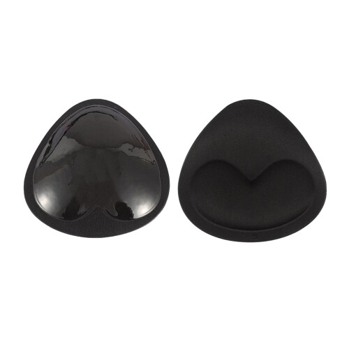 HEVIRGO1Pair Γυναικεία Σουτιέν με Πηχτή Πέδαλα Στήθους, Αντιολισθητικά, Αόρατα,