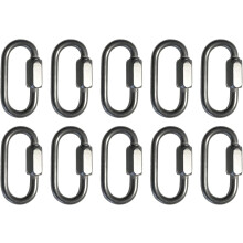 US Stainless10 darabos rozsdamentes acél316Gyorscsatlakozó3,5 mm1/8" Tengerészeti minőségű