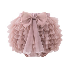 Tutukjole til piger, khaki puffy tyl underkjole, lagdelt fest-/karnevalsoutfit, kompatibel med ballet- og feriekjoler, alder 4-5